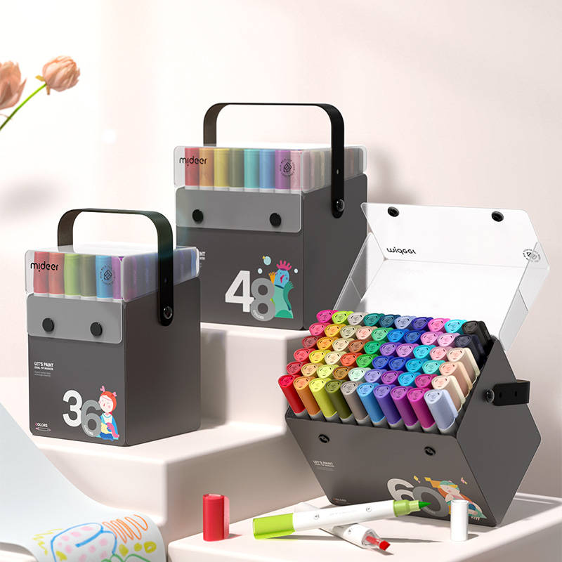Mideer - Translucent Dual Tip Markers - 24 Colours