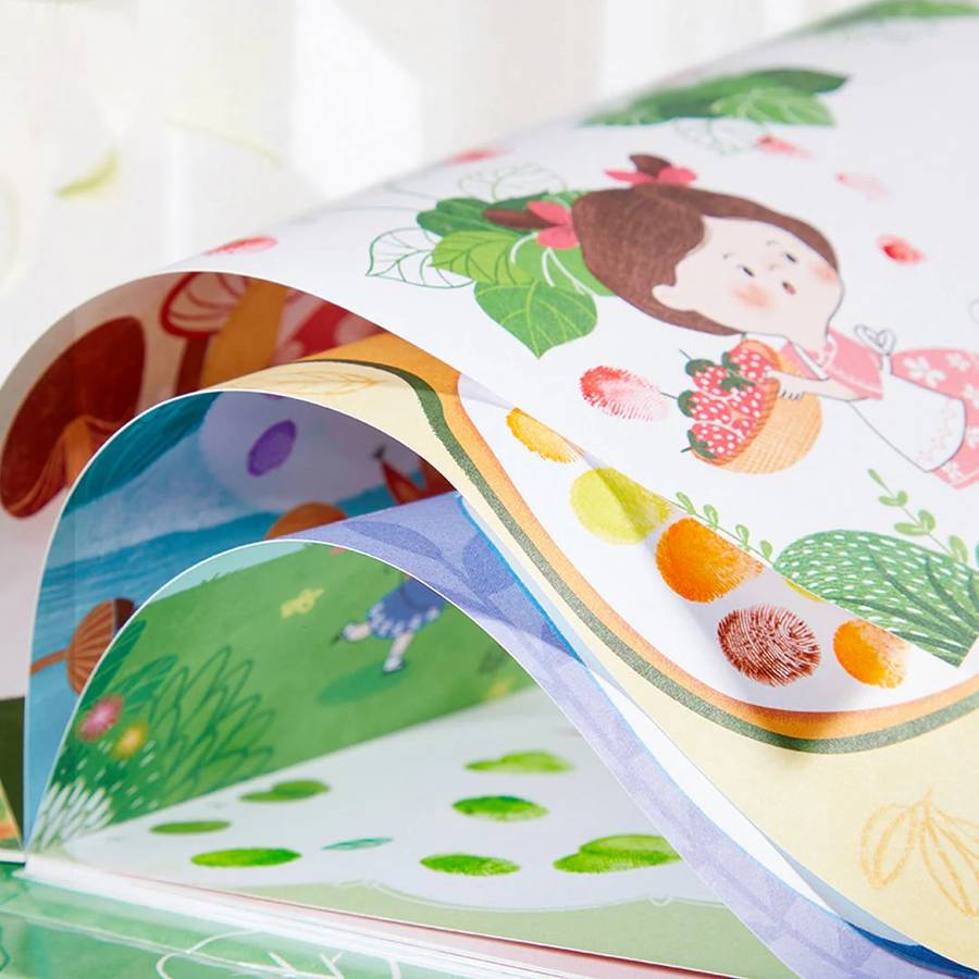 Mideer - Mideer Creative Finger Paint Kit - Animal Party