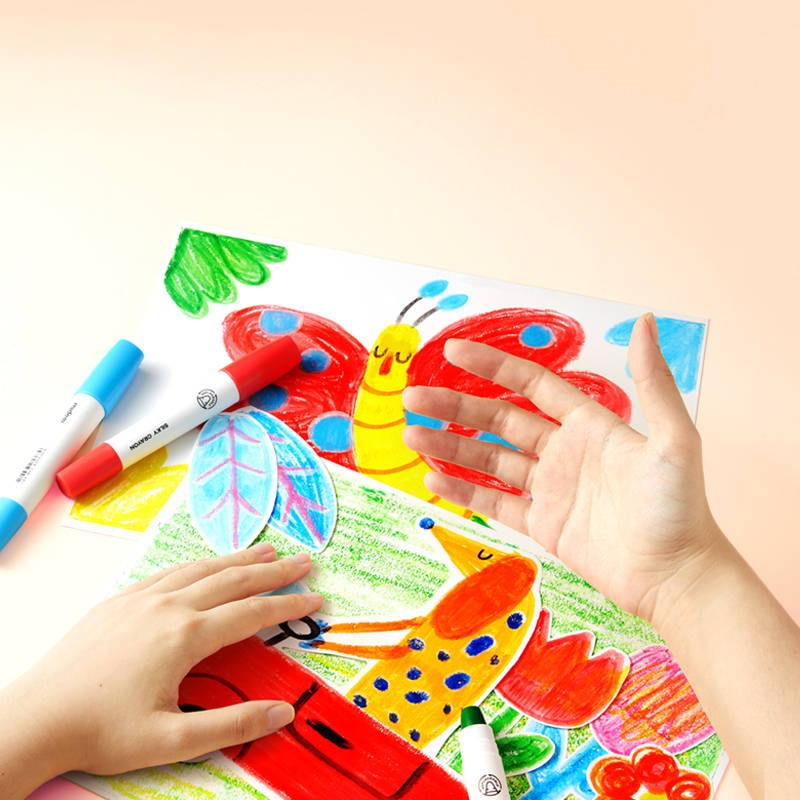 Mideer - Silky Crayons Refills - 12 Colours