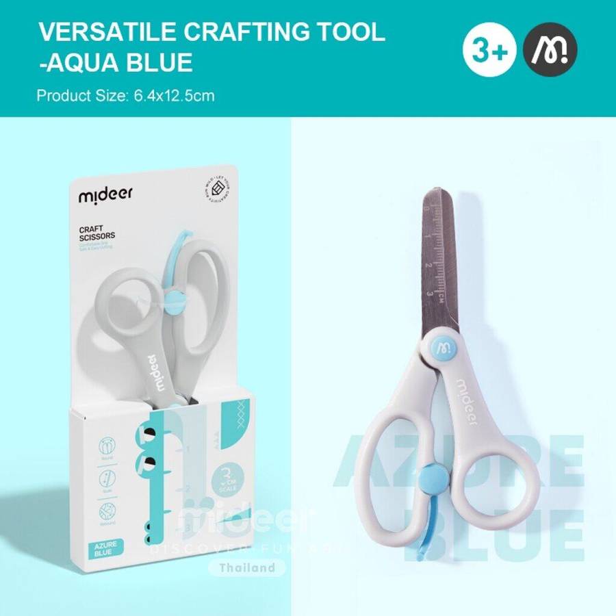Mideer - Craft Scissors- Blue