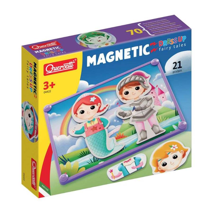 Quercetti - Magnetic Dress Up Activity Set: Fairy Tale
