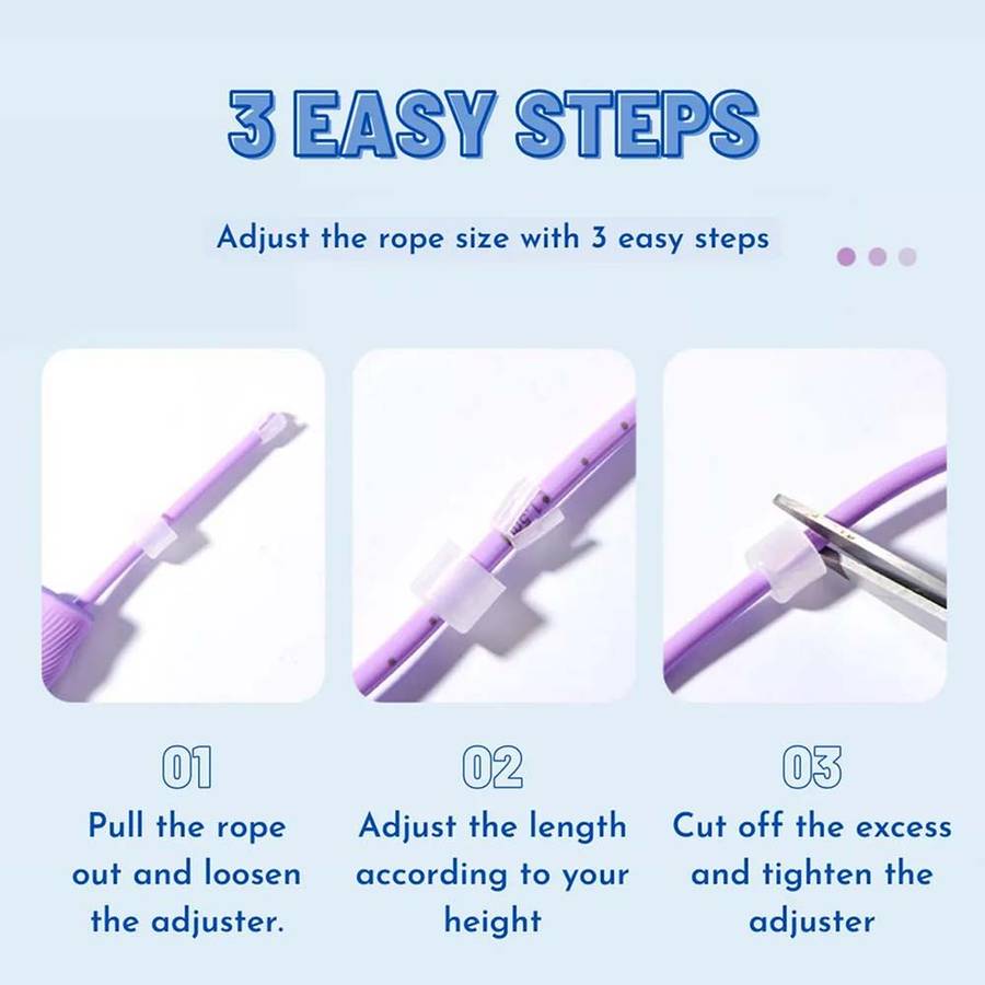 Mideer - Kids Speed Jump Rope - Taro Purple