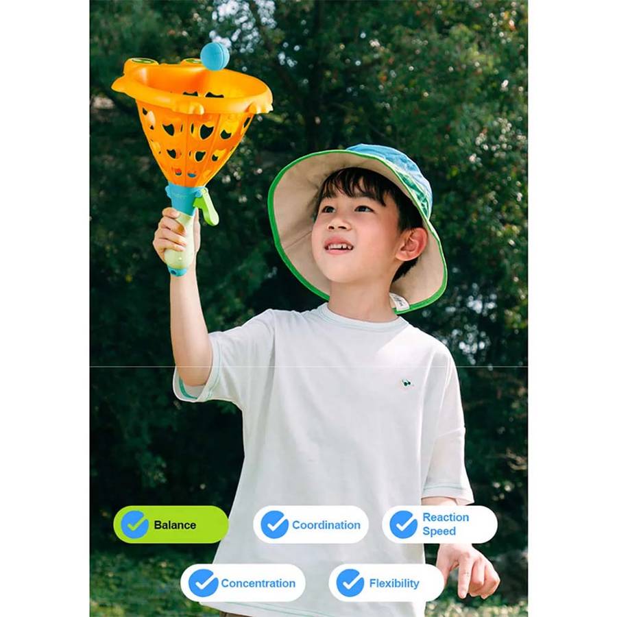 Mideer - Pop And Catch Ball Game Happy Vitality Frog