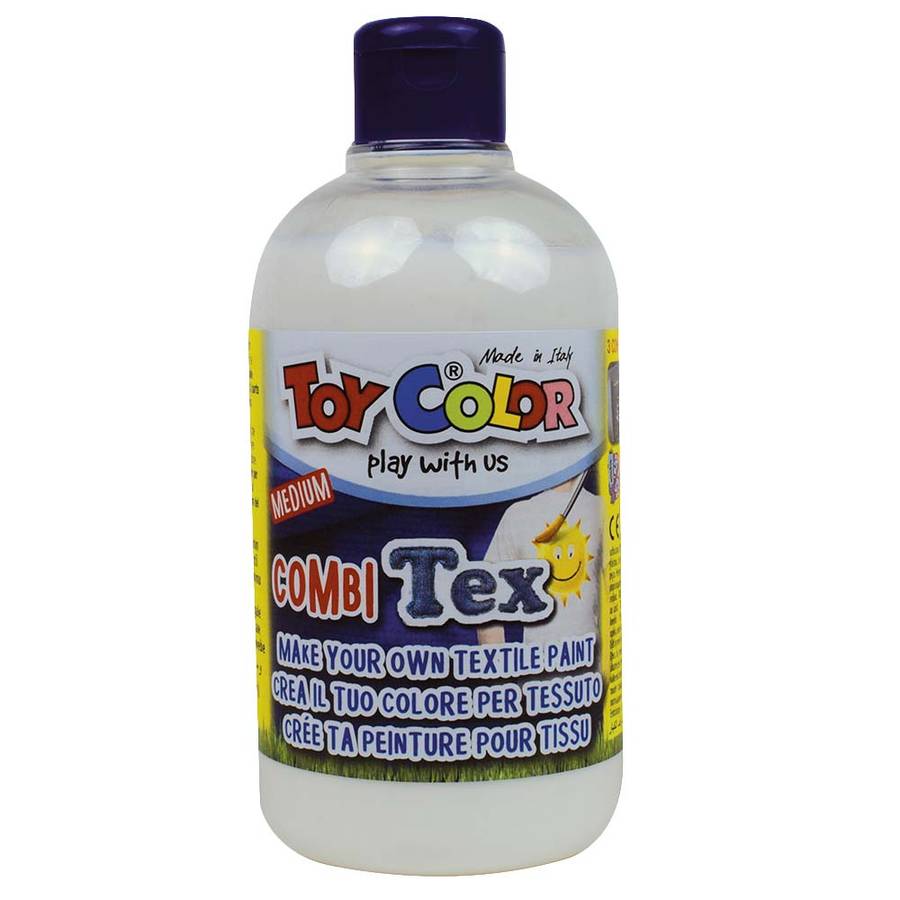 Toy Color - Textile Paint Medium - Combination Mix for Tempera Paints - 250ml