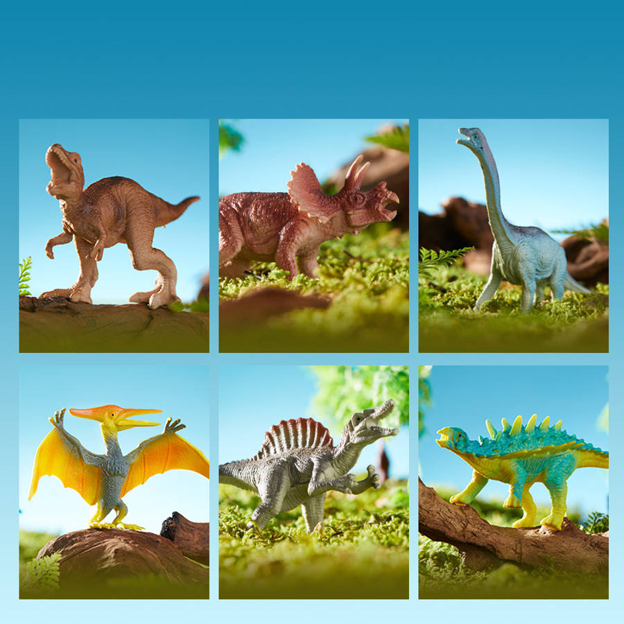 Mideer - Simulation Toy Set Dinosaur World