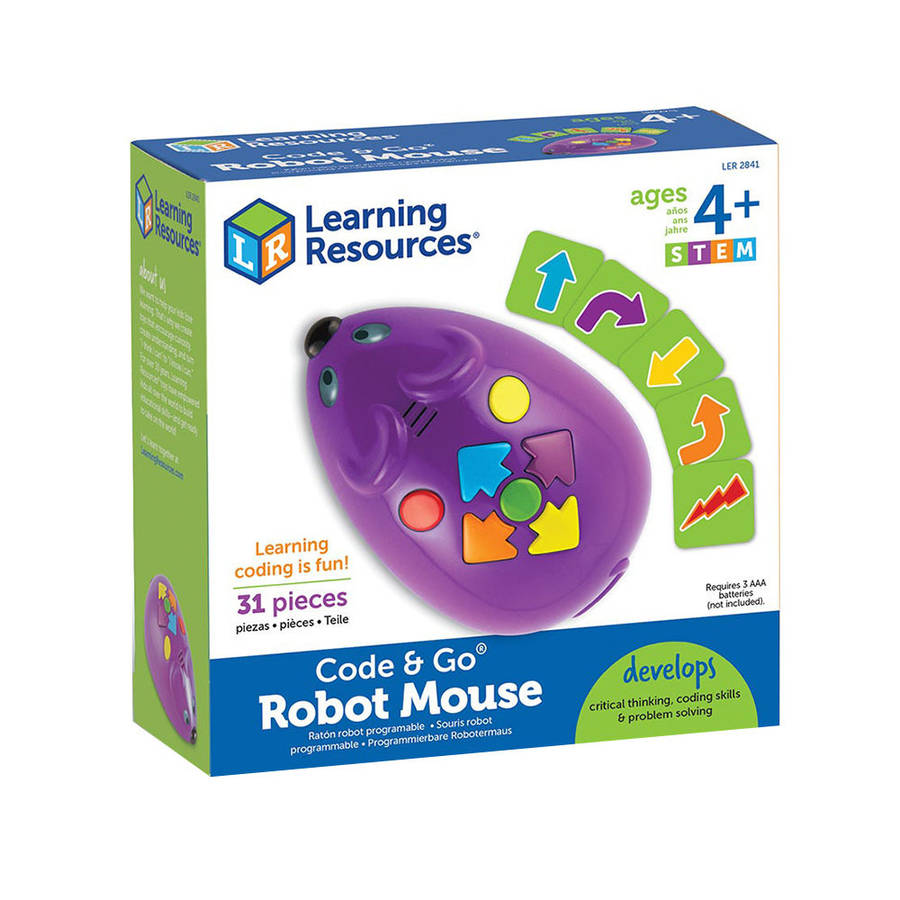Learning Resources - Code & Go® Robot Mouse & Cards - Extra
