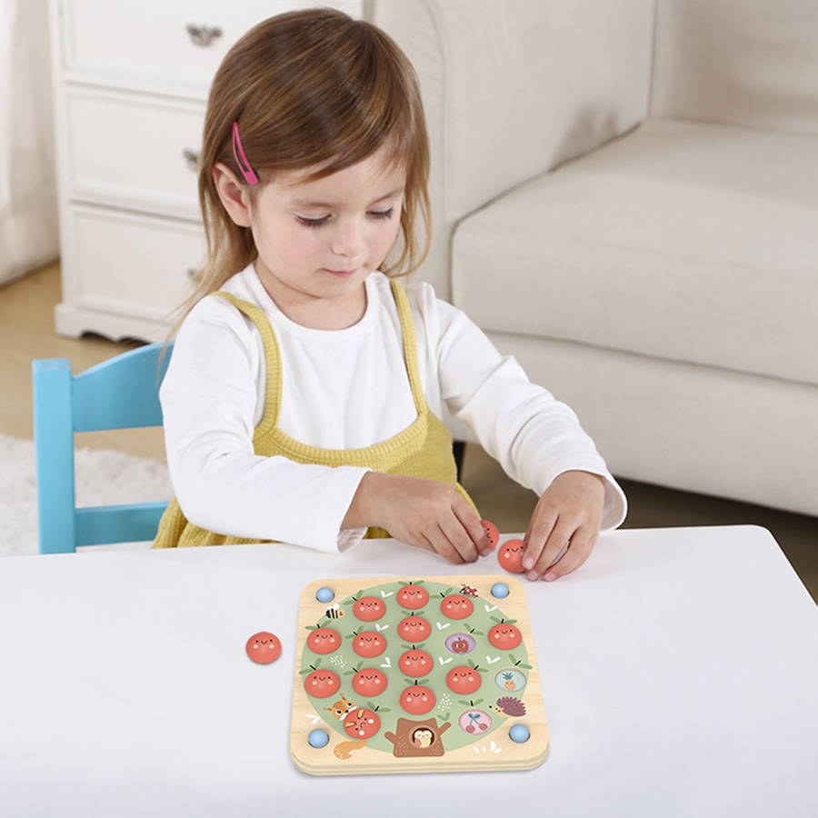 TookyToy - Apple Memory Game with Activity Cards
