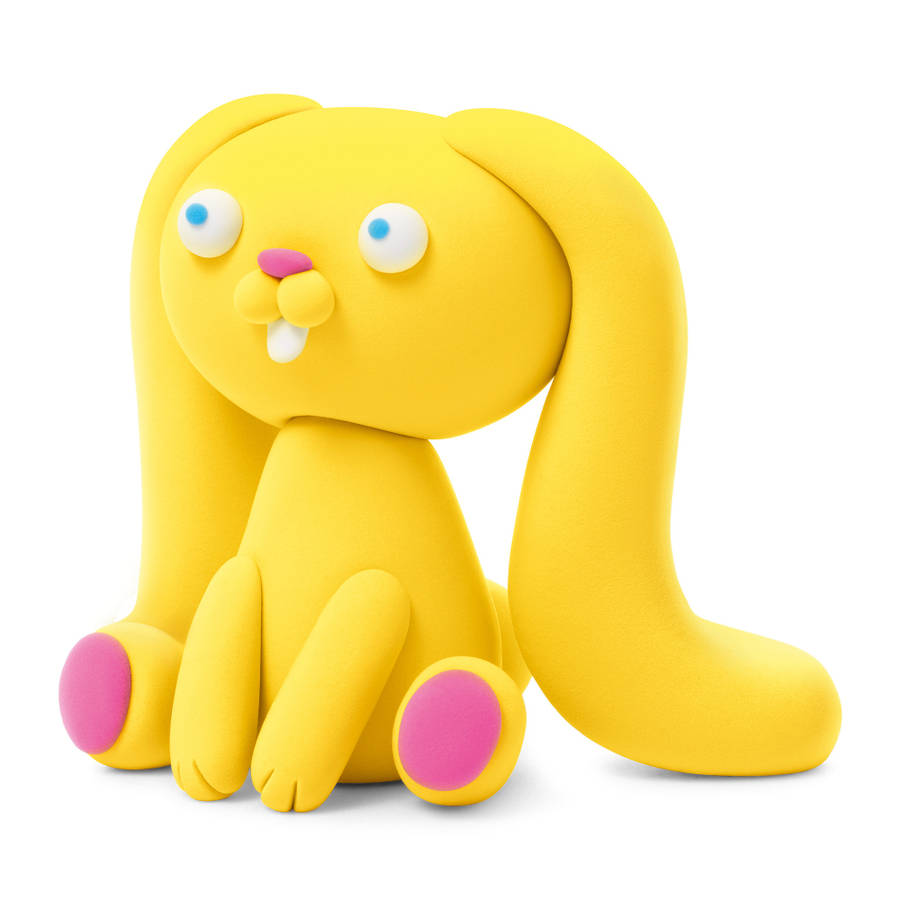 Hey Clay - Modelling Air-Dry Clay with Fun Interactive App - Fluffy Pets, 15 cans