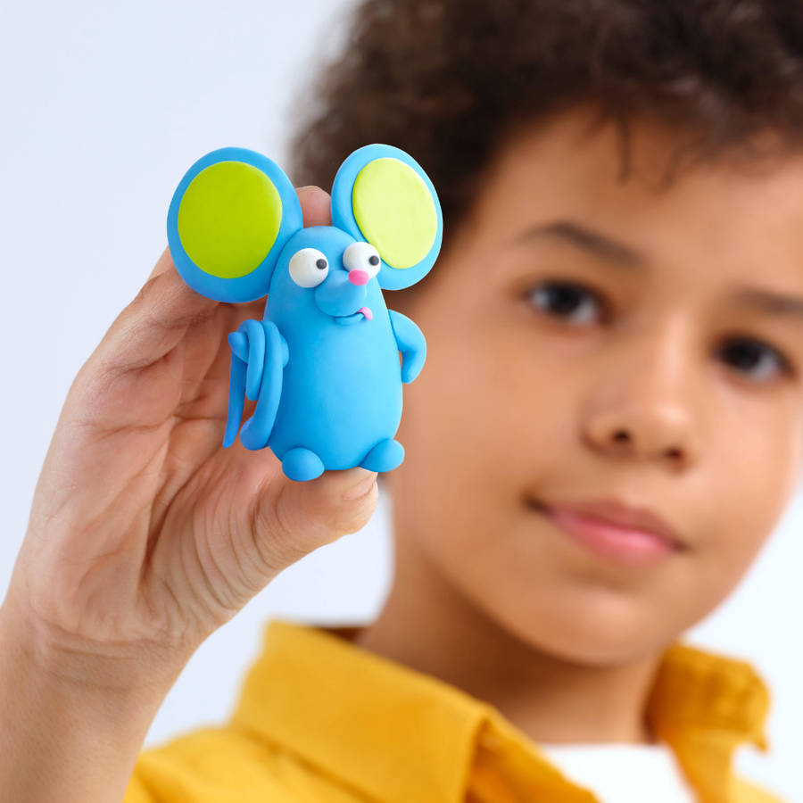 Hey Clay - Modelling Air-Dry Clay with Fun Interactive App - Persian cat, Mouse, Chihuahua, Serie...