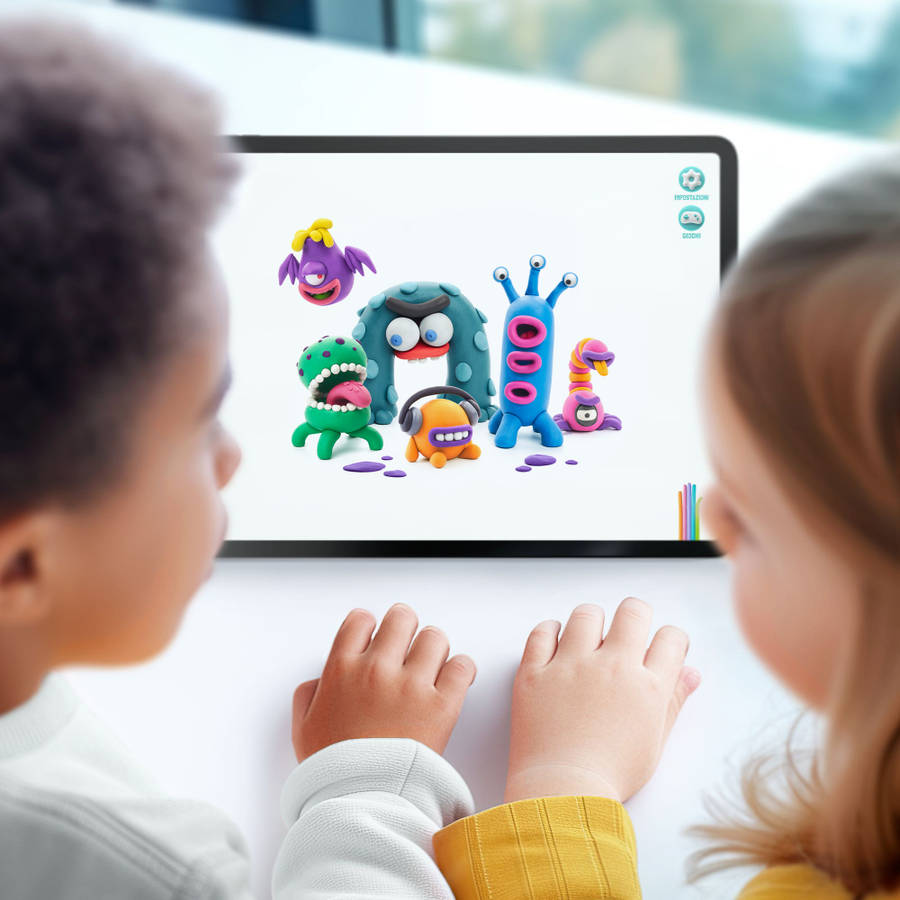 Hey Clay - Modelling Air-Dry Clay with Fun Interactive App - Aliens, 15 cans