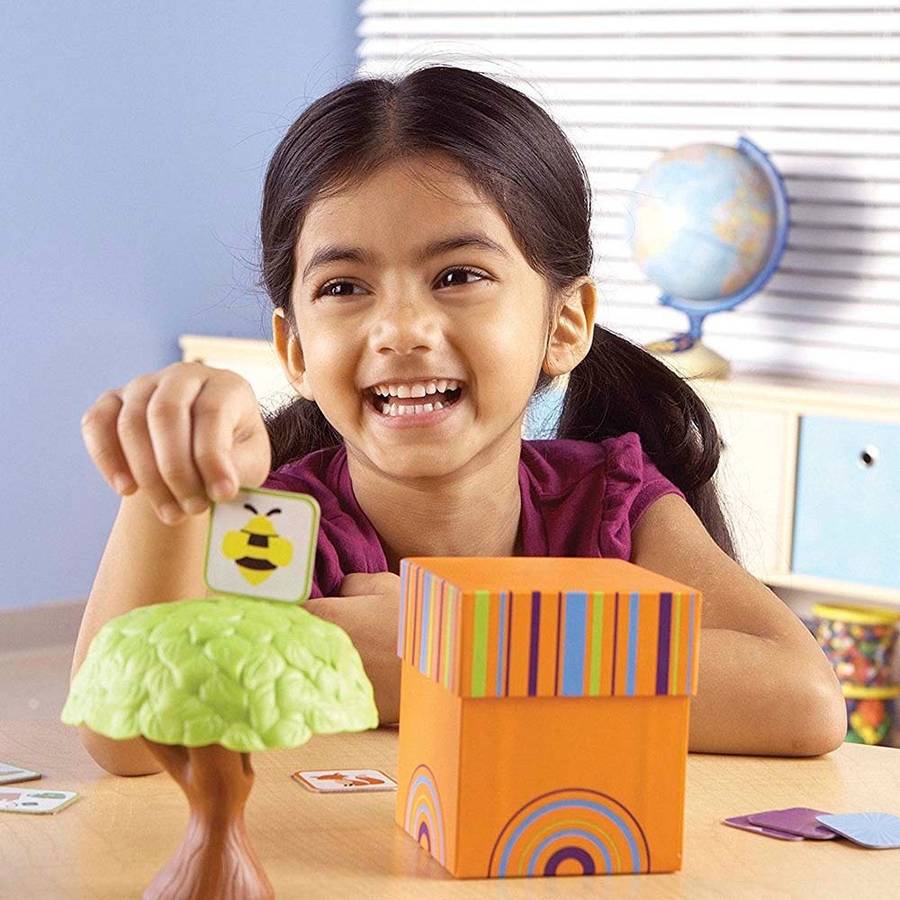 Learning Resources - Fox in the Box Positional Words Activity Set
