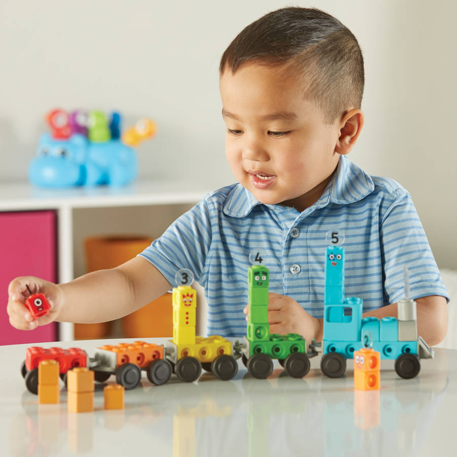Hand2Mind - MathLink® Cubes Activity Set Numberblocks® Express Train