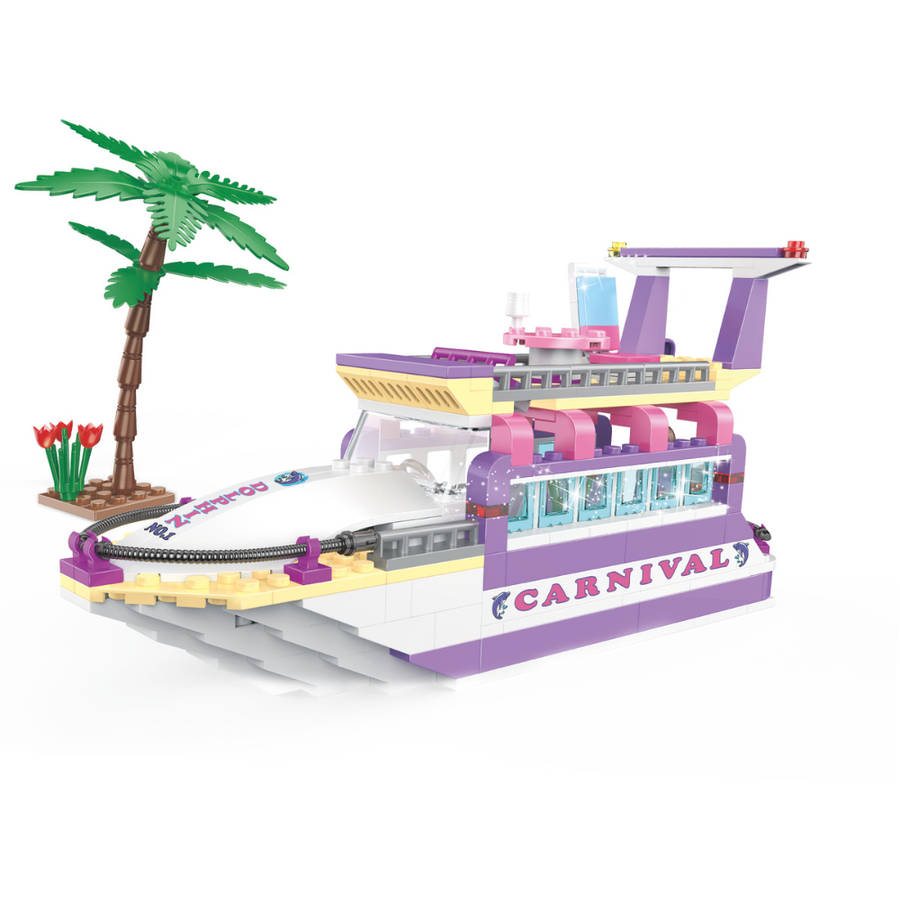 Cogo - Building Block Set - Dream Yacht - 318 Pieces
