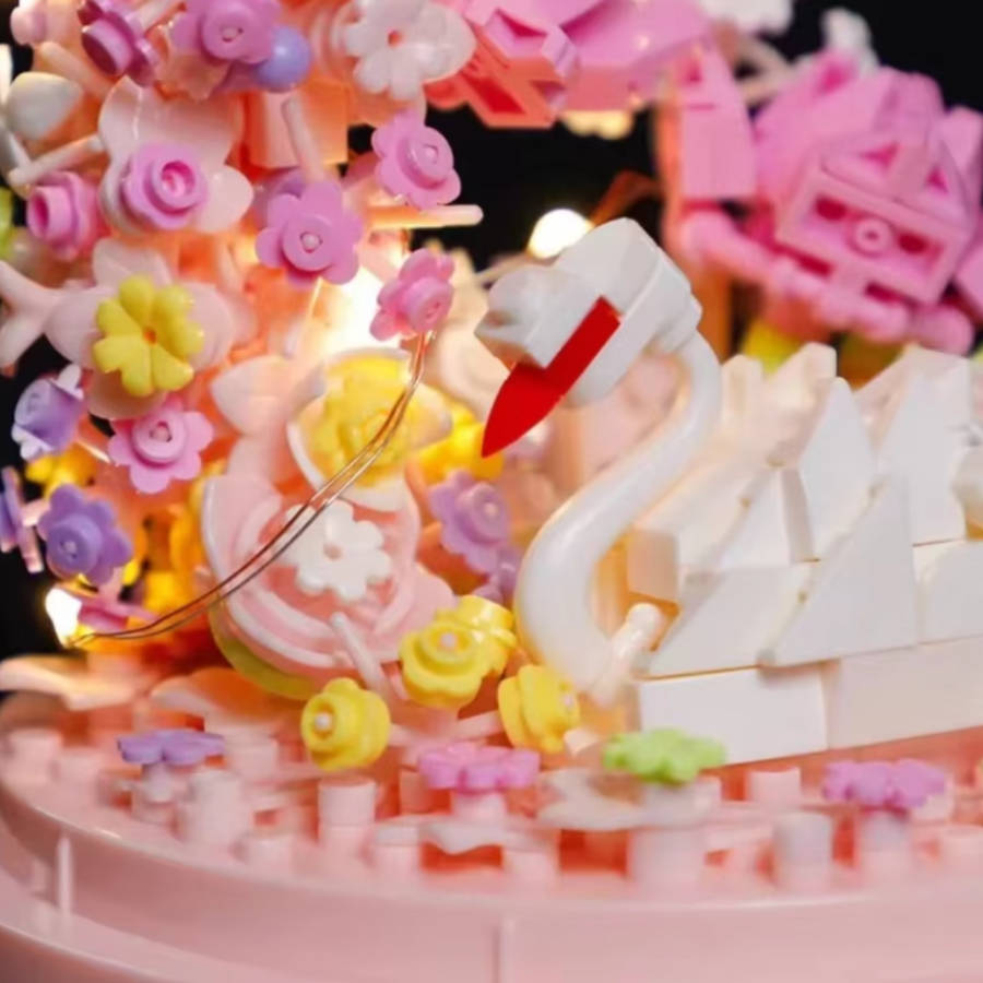 Cogo - Building Block Set - Flower Dome - 566 Pieces