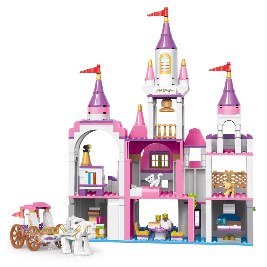 Cogo - Building Block Set - Fairytale Dream Castle - 516 Pieces