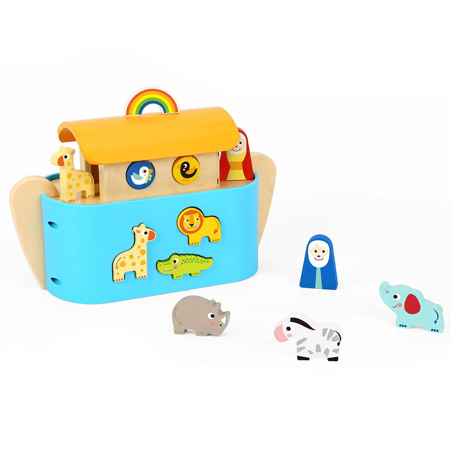 TookyToy - Pretend Play Noah's Ark Toy Set