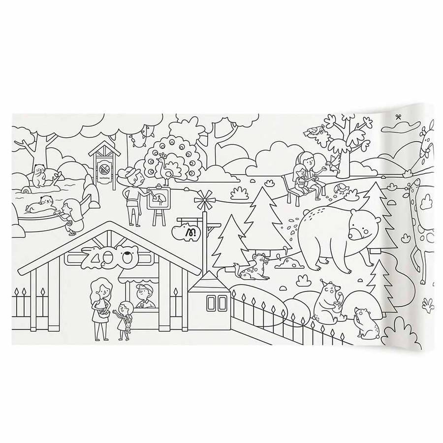 Mideer - Adhesive Colouring Scroll