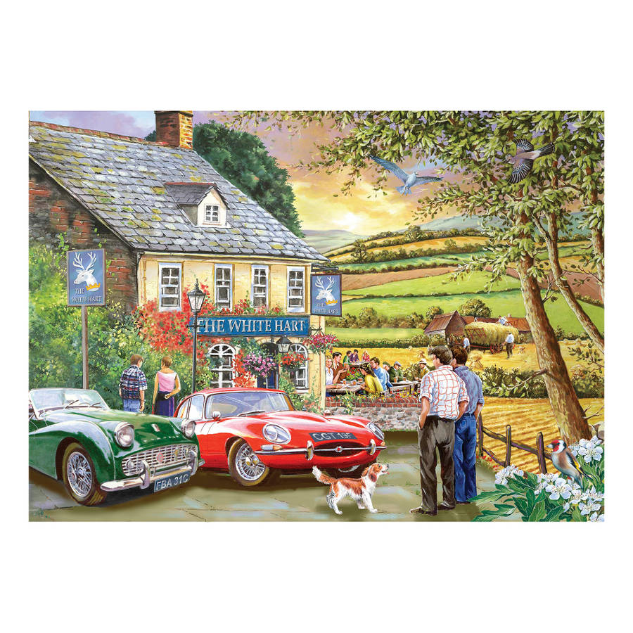 House of Puzzles - Pleasant Evening - 500 Piece Jigsaw Puzzle