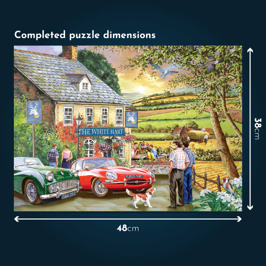 House of Puzzles - Pleasant Evening - 500 Piece Jigsaw Puzzle