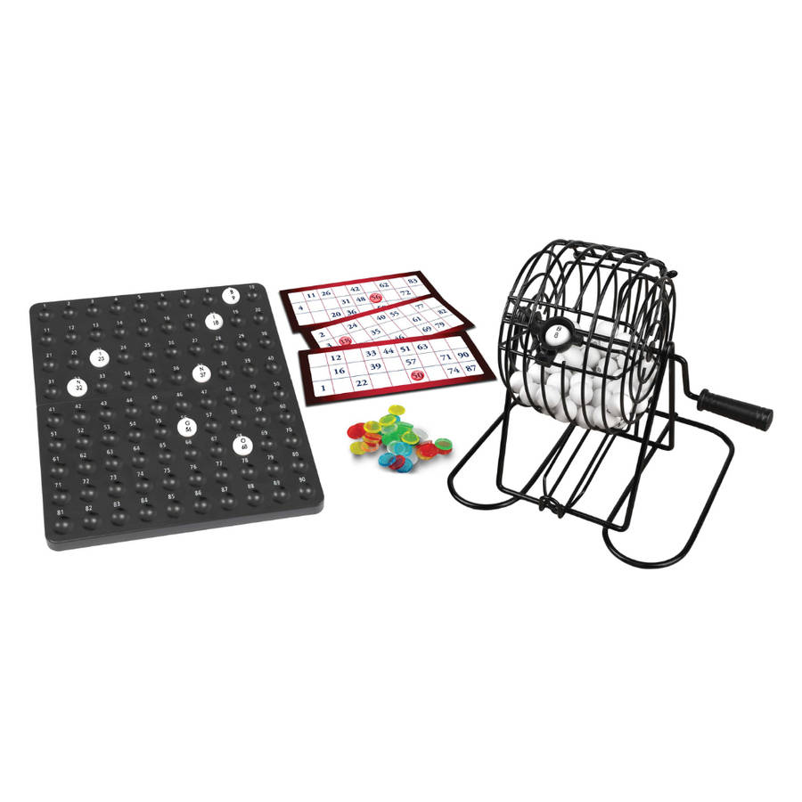 Ambassador - Wire Cage Bingo - Party Game with Scoreboard Tray