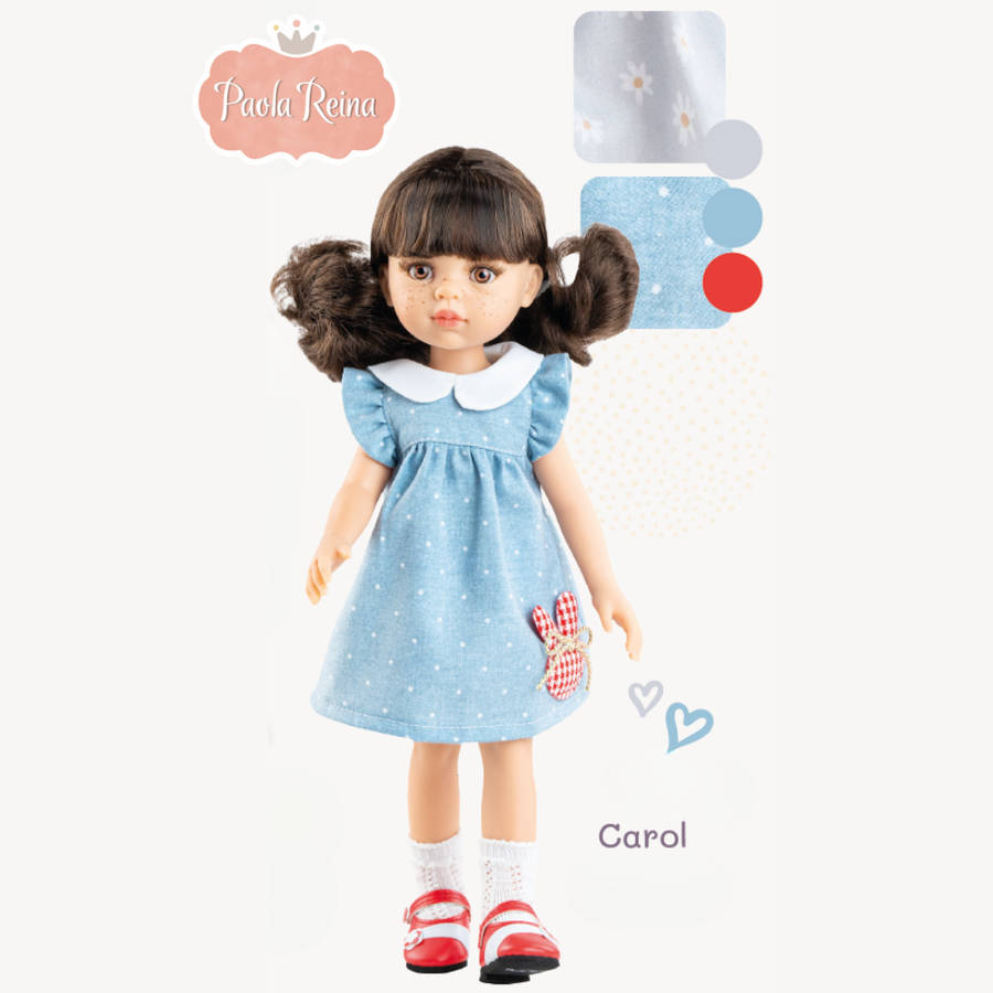 Paola Reina Dolls: Las Amigas - Carol - 32cm