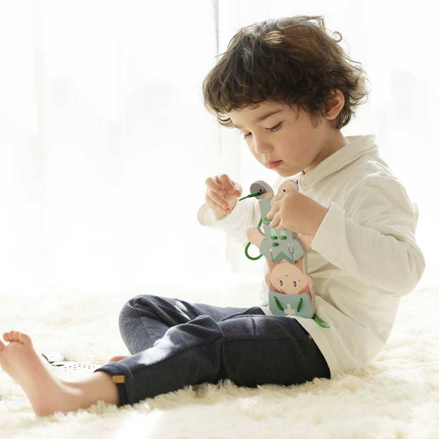 Classic World - 'My Job' Lacing Activity Set: Girl