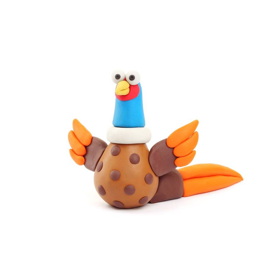 Hey Clay - Modelling Air-Dry Clay with Fun Interactive App - Pheasant, Ara Parrot, Dove, Series B...
