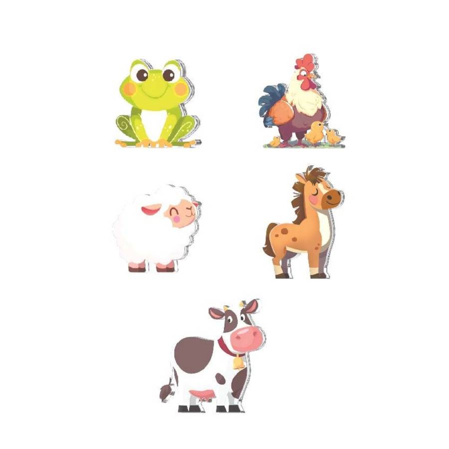 Magnetic Tiles - Farm Animals Set - 30 Pieces