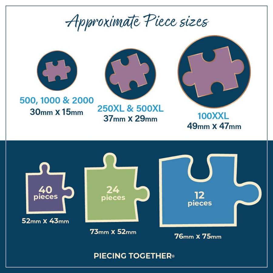 Gibsons - School Days - 4 x 500 Piece Jigsaw Puzzles