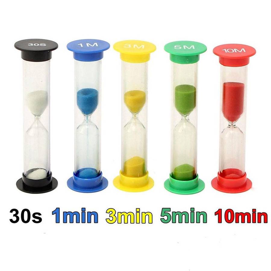 Edu-Toys - Sand Timer Teachers Pack 5 Pieces