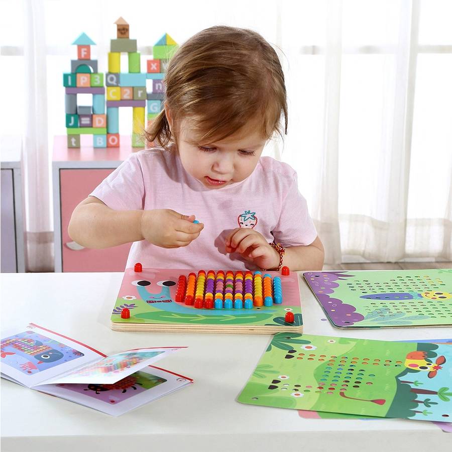 TookyToy - Pattern Pegs - Small