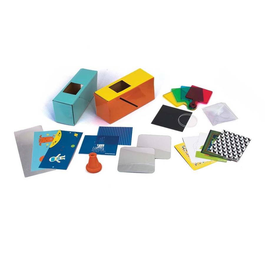 Edu-Toys - Optics Kit - 10 Activities - Science Learning Kit for Kids
