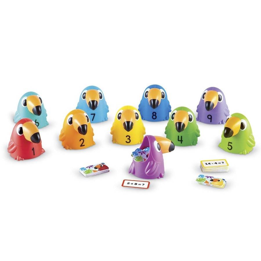 Learning Resources - Toucans to Ten Addition & Subtraction Maths Game for Kids Ages 5+