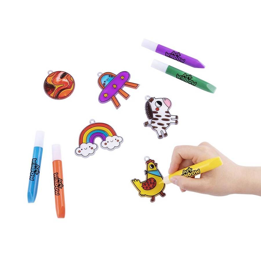 TookyToy - Window Art Kit Animal World