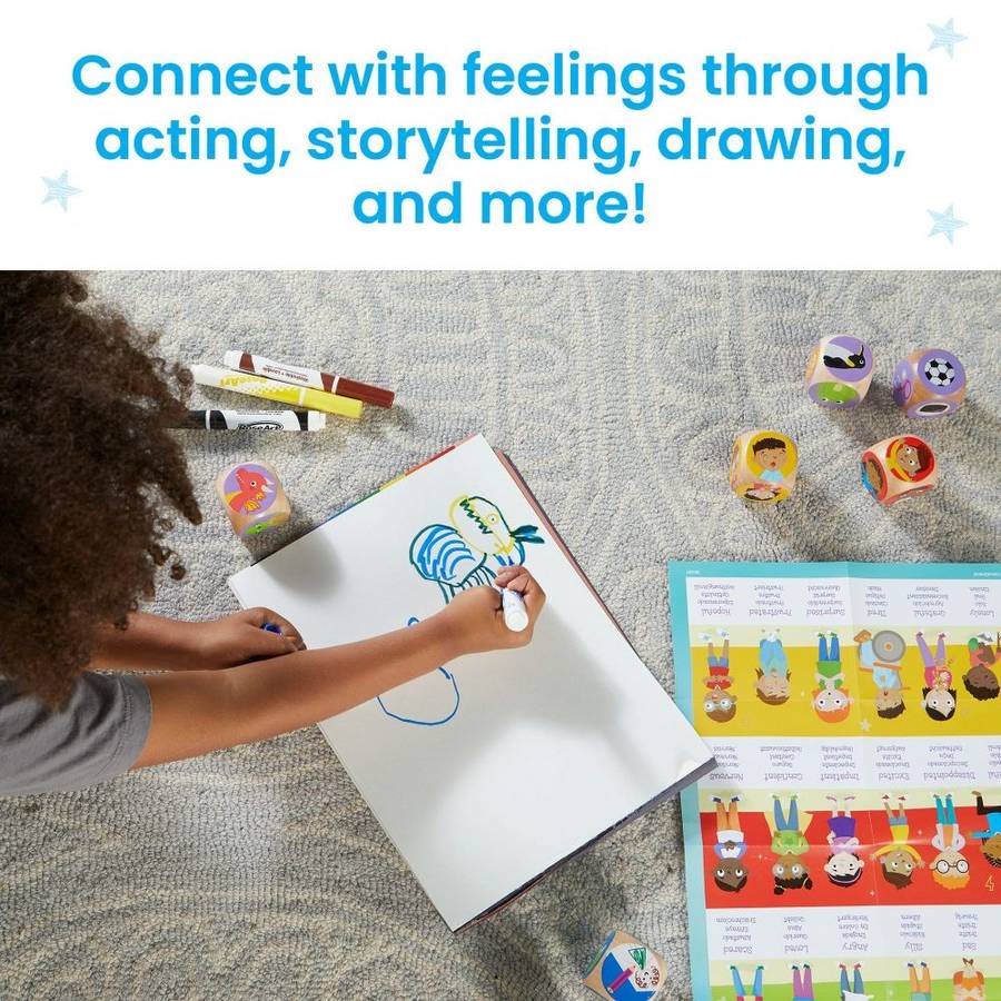 Hand2Mind Rolling for Feelings - Emotions Learning Game for Kids