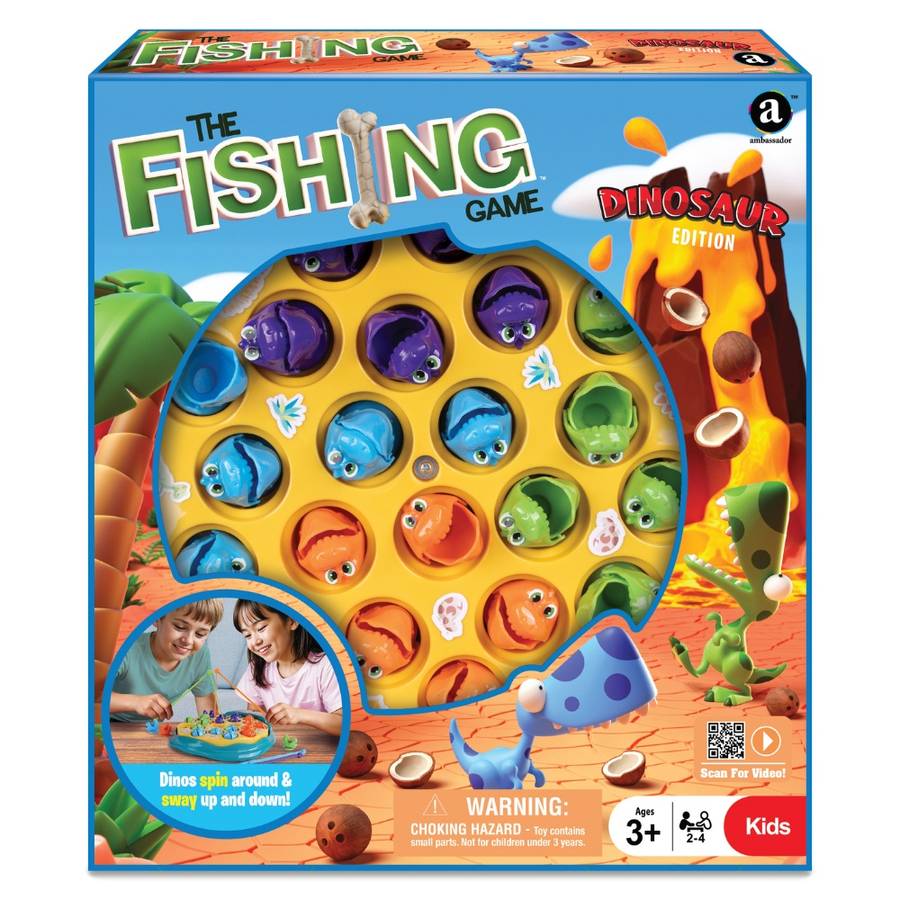 Ambassador - The Fishing Game - Dino Edition - 28pcs