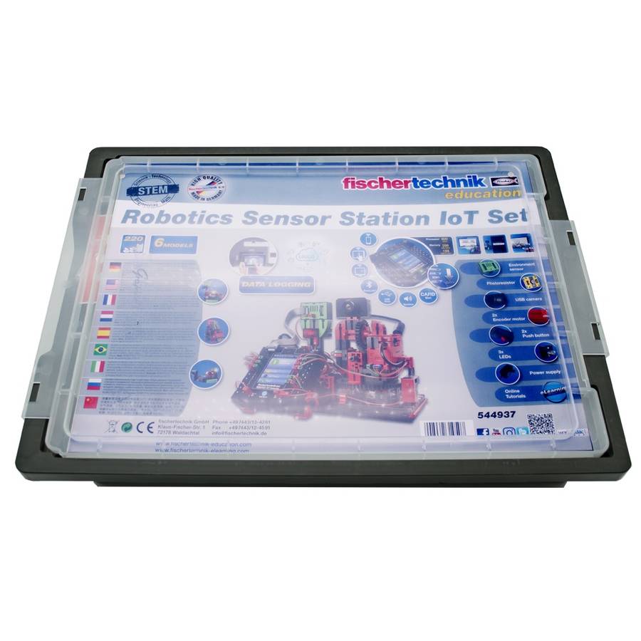 fischertechnik Education - Robotics Sensor Station IoT Set (incl. TXT Control