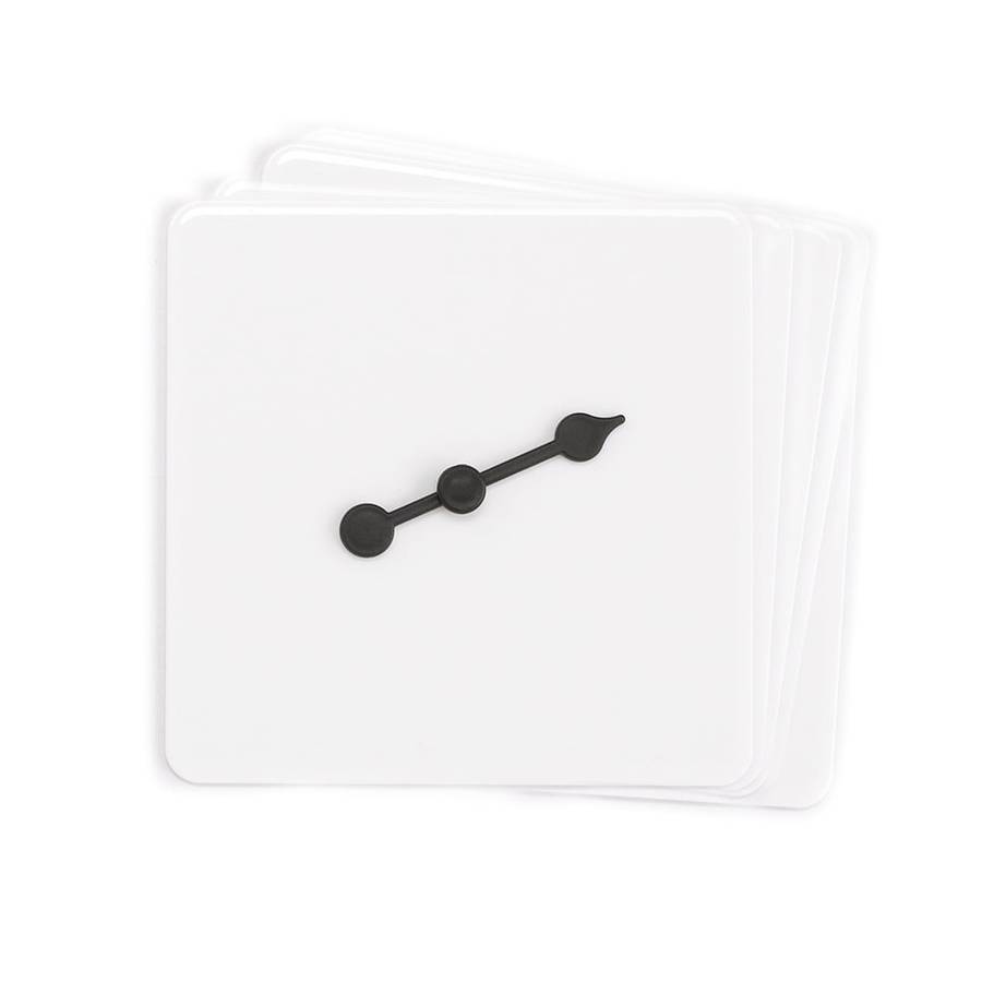 EDX Education - Blank Spinners - DIY Learning Game Spinners - 5pcs