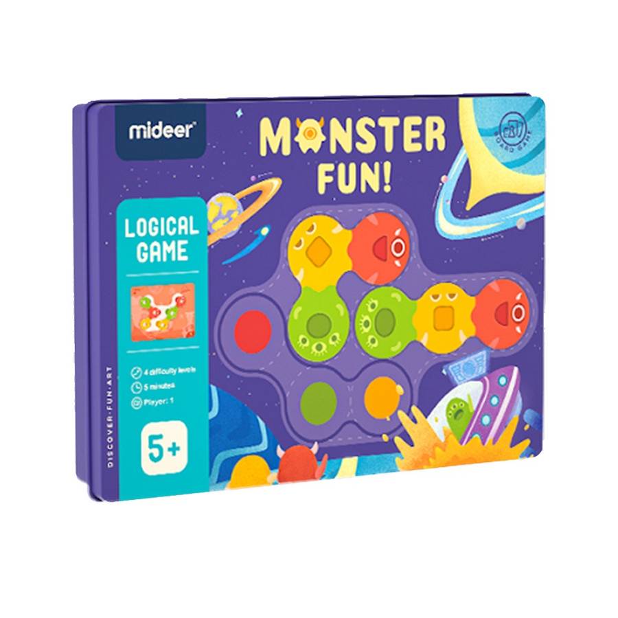Mideer - Logical Game Monster Fun! Brain Teaser Challenges for Kids