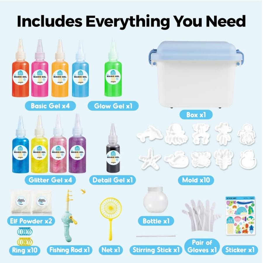 Jar Meló - Magic Fish Making Kit - DIY Fishing Game