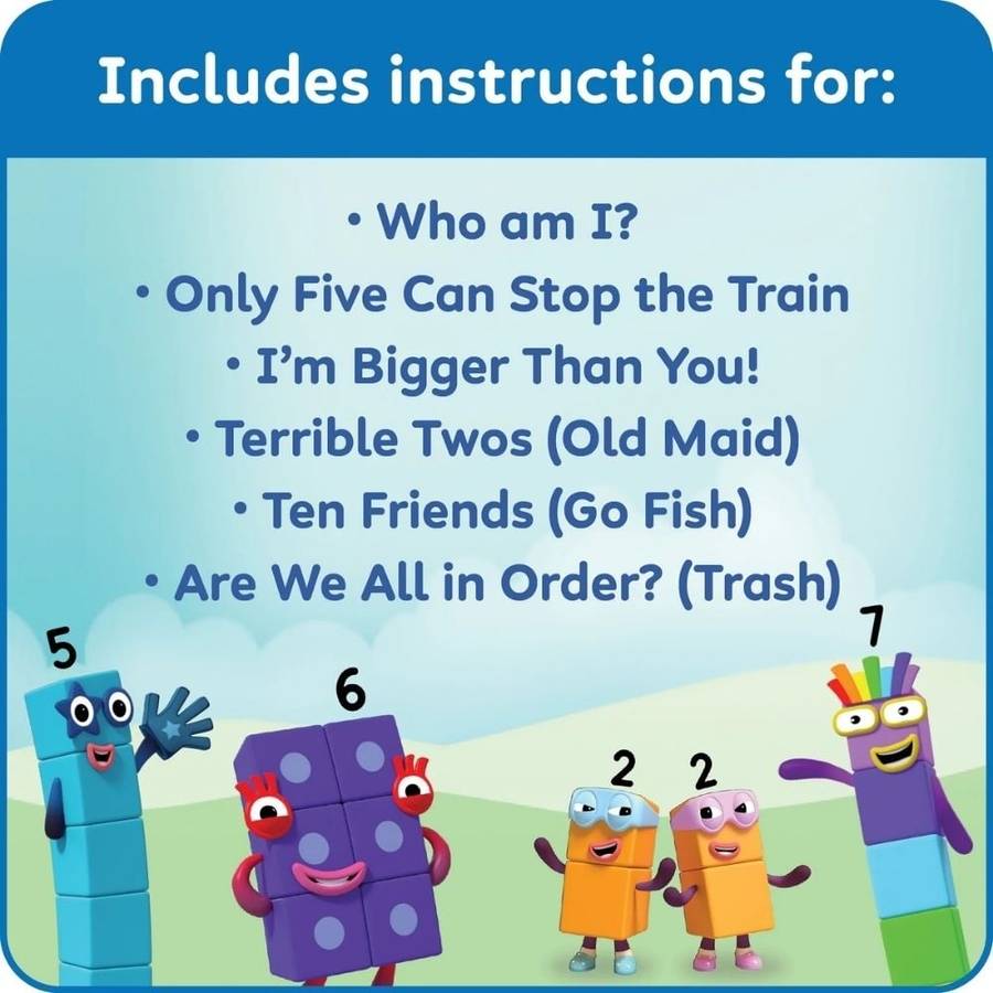 Hand2Mind - Numberblocks® Playing Cards - Set of 54