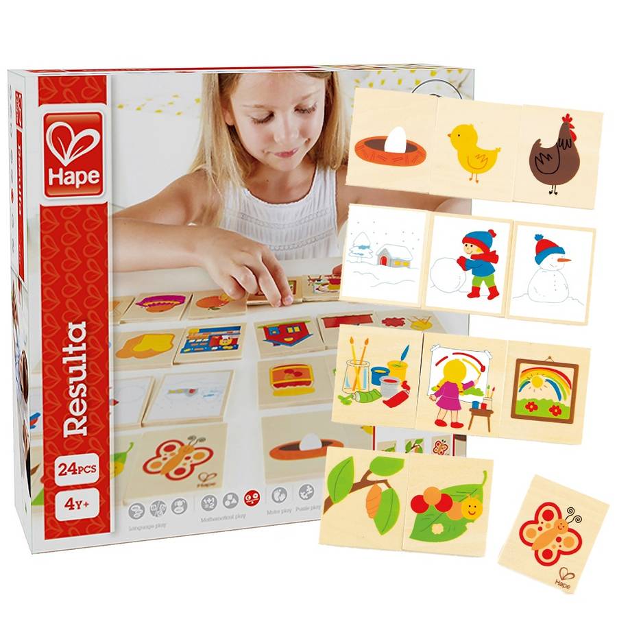 Hape - Home Education - Resulta - 24pcs -**