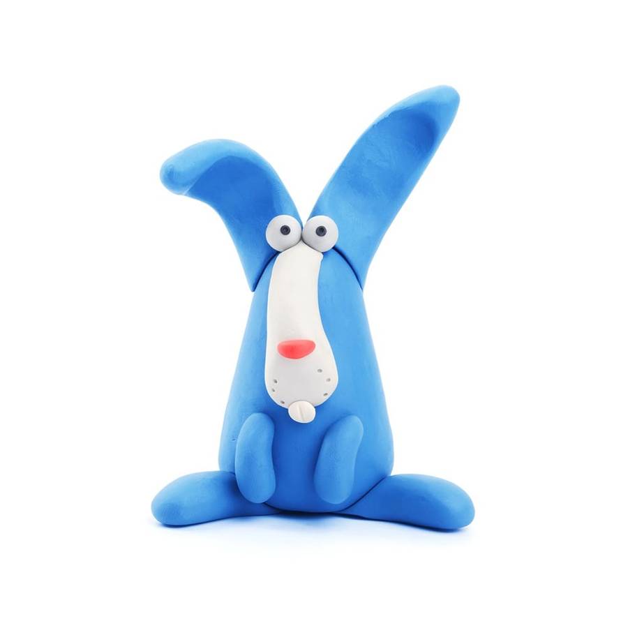 Hey Clay - Modelling Air-Dry Clay with Fun Interactive App - Piggy, Horse, Rabbit, Series Animals...