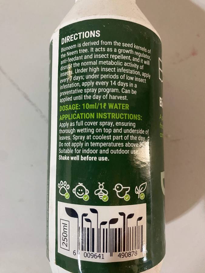 BioGrow Bioneem 250 ml