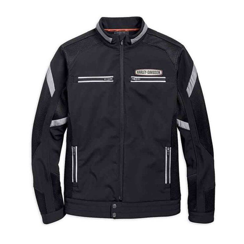 Mens Performance Soft Shell &amp; Mesh Jacket