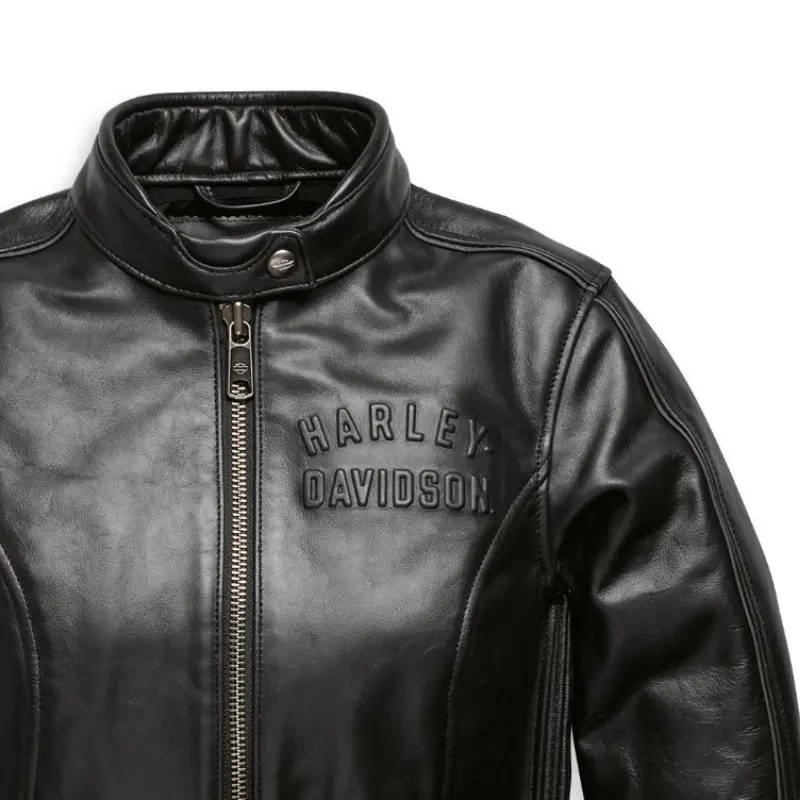 Women's Enodia Leather Riding Jacket - XL