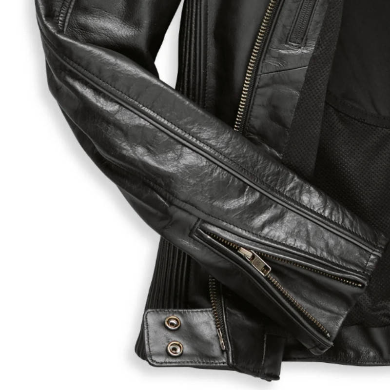 Women's Enodia Leather Riding Jacket - XL