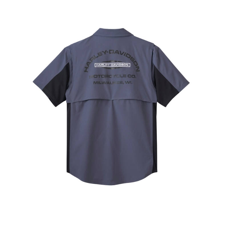 H-D TECH Milwaukee Short Sleeve Shirt - L