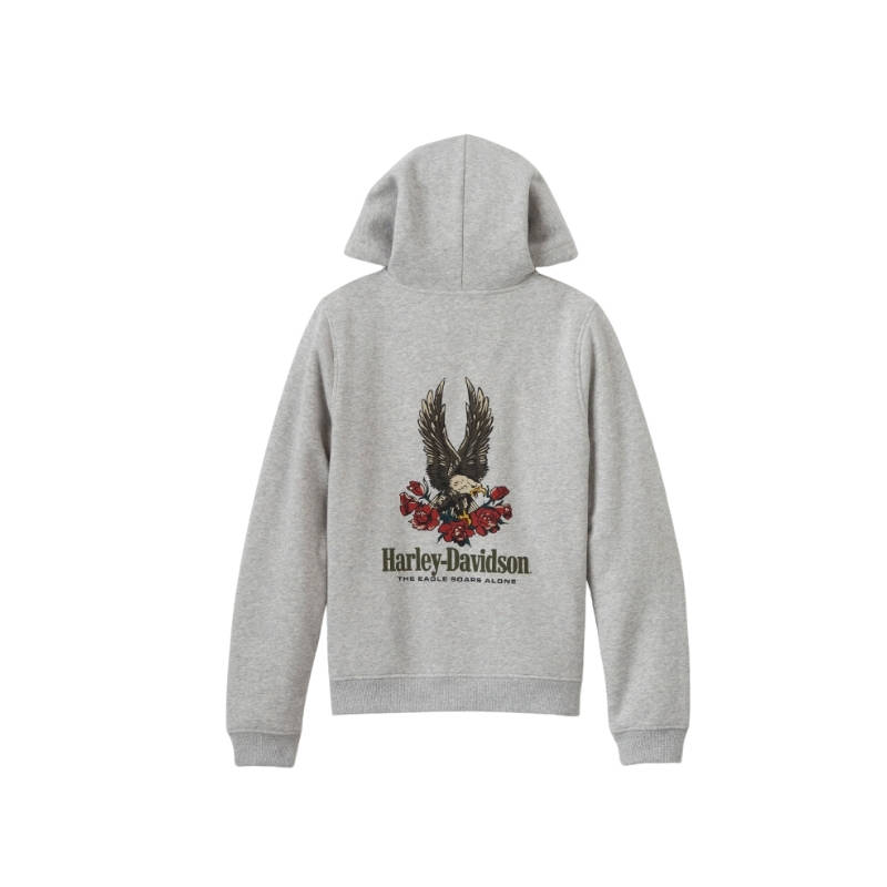 Women's Forever Flannel Lined Full Zip Hoodie - XL