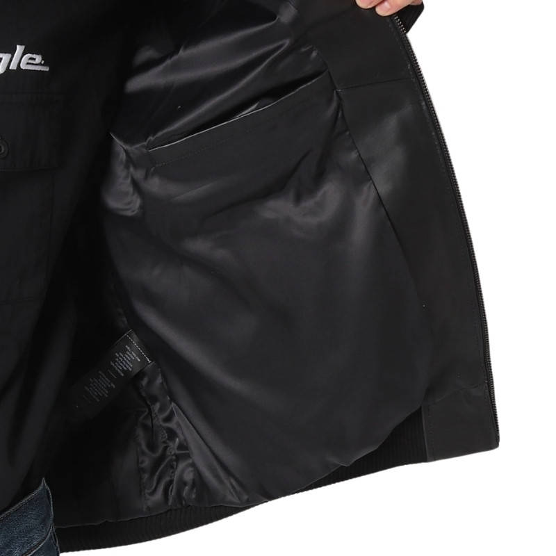 Men's Start Your Engines Leather Racing Jacket - S